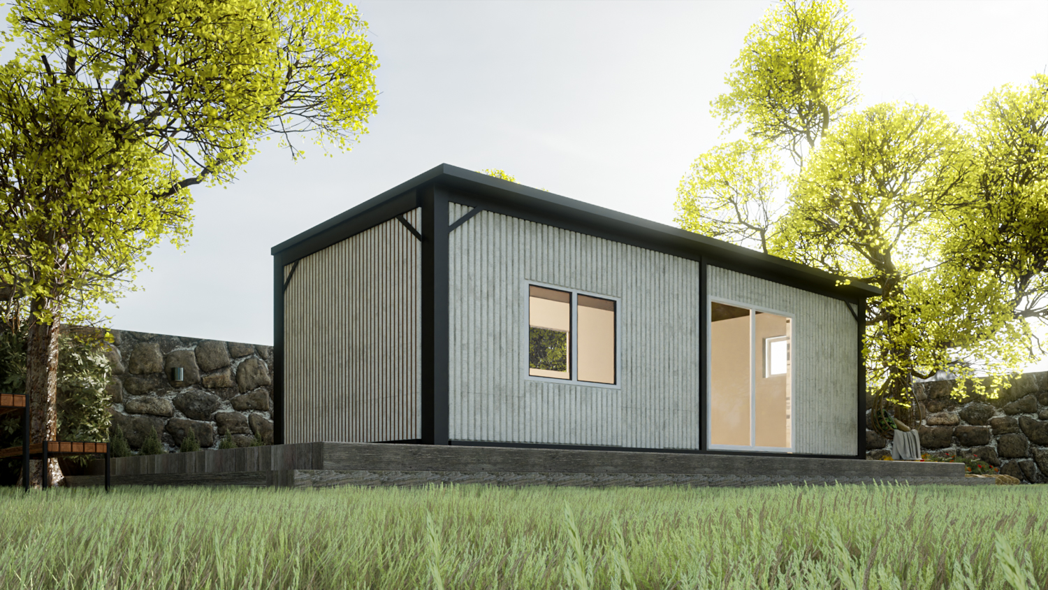 1800 Cabins Essential Granny Flat